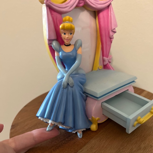 Disney Vintage Cinderella 2.5x3.5 Picture Photo Frame Princess Bedroom Decor - Picture 4 of 6